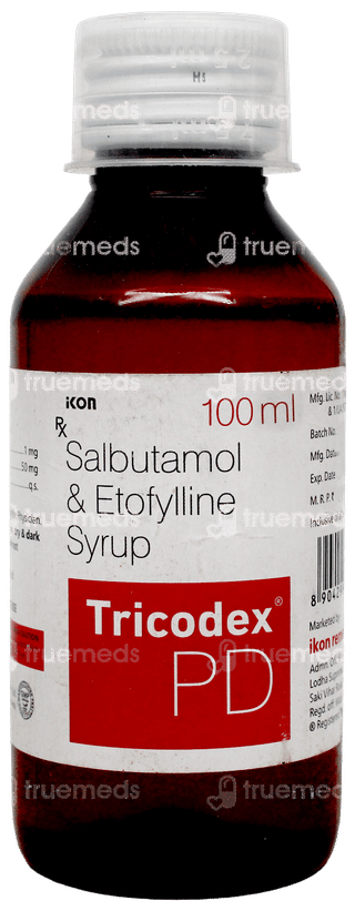 Tricodex Pd Syrup 100Ml